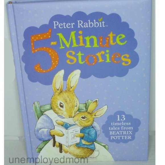 Peter Rabbit Disney Minnie Mouse Books 5 minute Stories Kids Children's - Picture 2 of 14